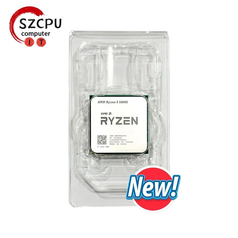 AMD Ryzen 5 5600G , R5 5600G, 3.9GHz, 6C, 12T, 65W, 7NM, L3 = 32M, 100 000000252  AM4, ð 
